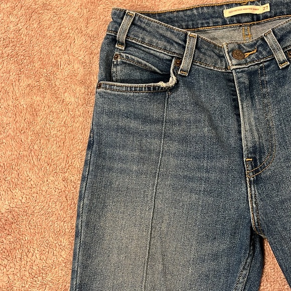 Blue Levis vintage high rise skinny jeans - Picture 4 of 4